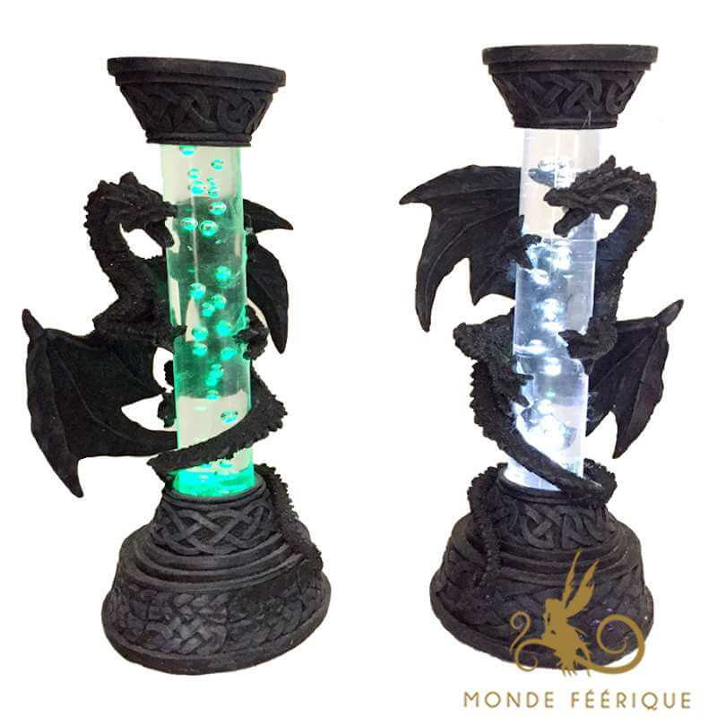 dragon bougeoir - dragons bougeoirs