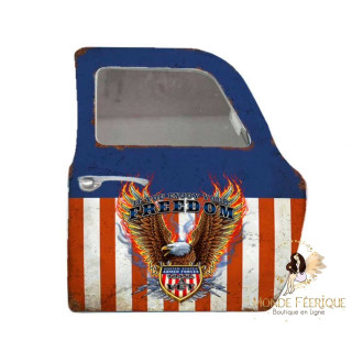 PLAQUE vintage police usa deco mural