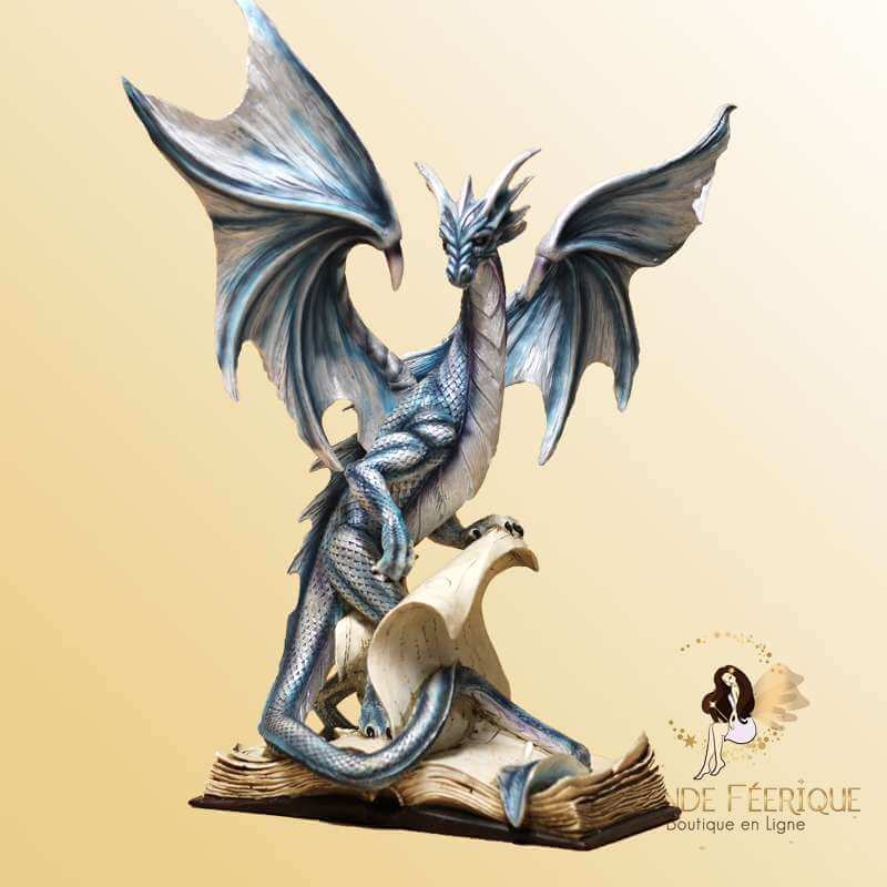 Statuette Dragon Géant "Force de la Connaissance" 45cm