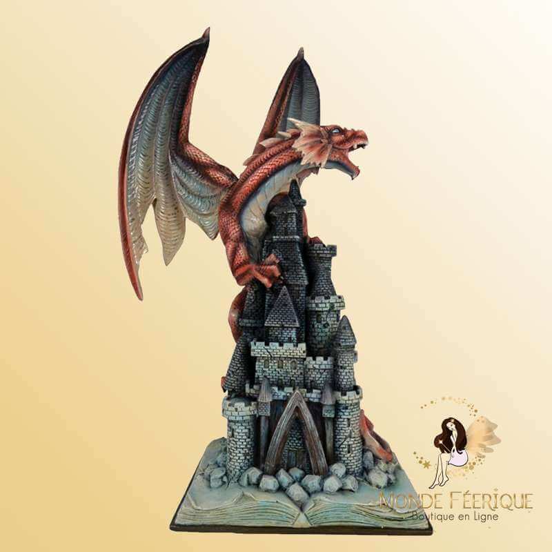 Grande Statue Géante Dragon "Majestique"