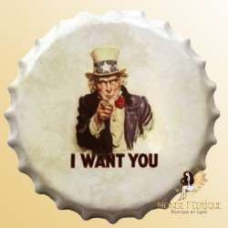 Capsule Vintage Oncle Sam "I want you" 40cm