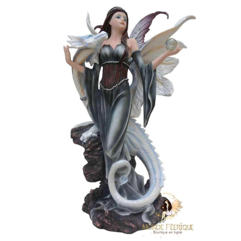Statuette Fée en resine pas cher