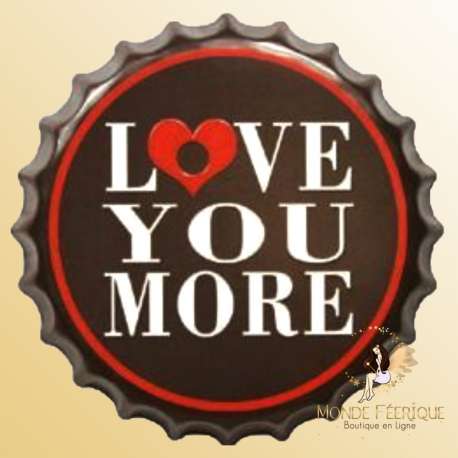 Capsule deco "Love You More" 40cm