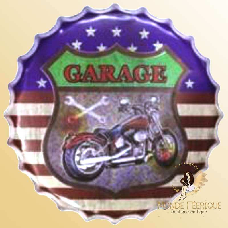 Capsule Métal America Moto USA 40cm