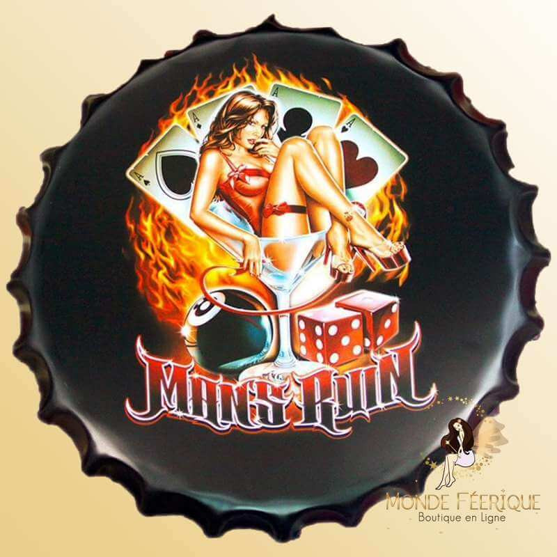 Capsule Décoration Jeux Casino -- 40cm