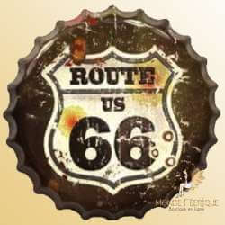 Capsule Geante Route 66 Vintage 40cm