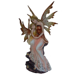 Figurine Fée avec un Enfant