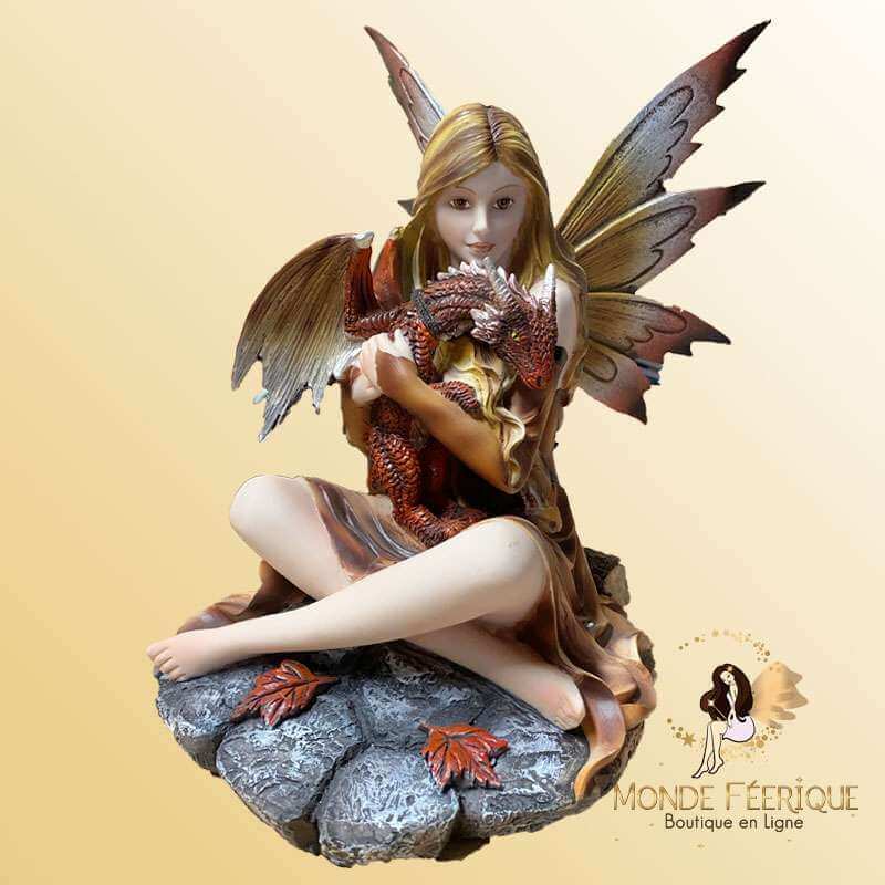 Figurine de Fée Love Dragon 26cm