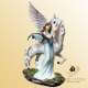 Grande figurine de fée Licorne "Magie des Vallons"