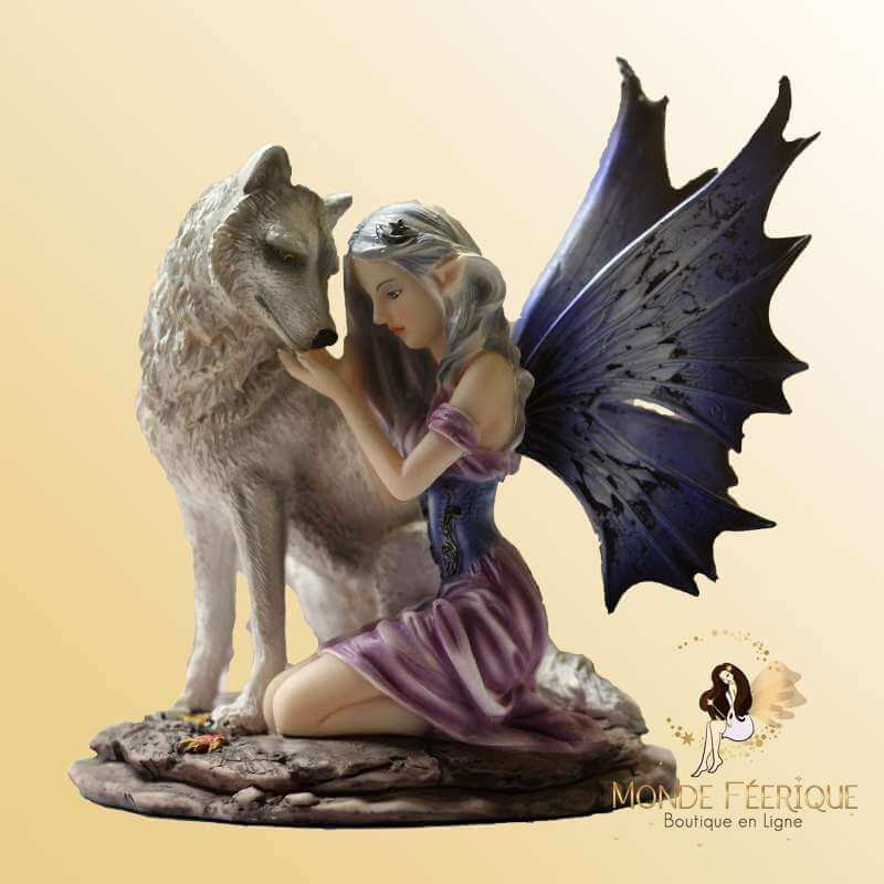 FIGURINE FEE avec LOUP