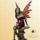 Figurine Fée statuette de fee avec dragons