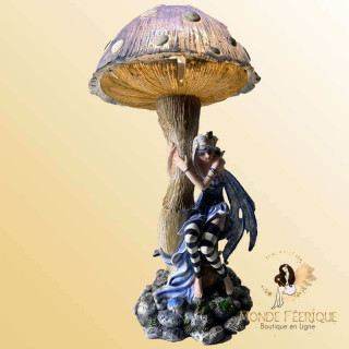 Lampe Fée Champignon -- 33cm