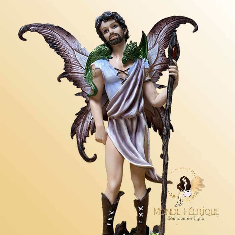 vente Statuette Elfe  Dragon