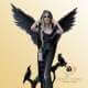 statuette fee gothique ange noir
