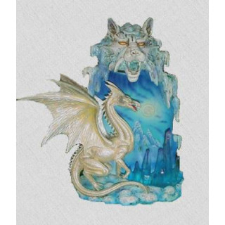 LAMPE FIGURINE DRAGON