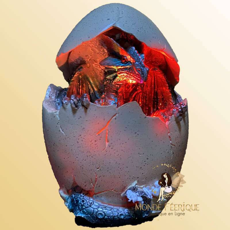 oeufs dragons lumineux - decoration dragons