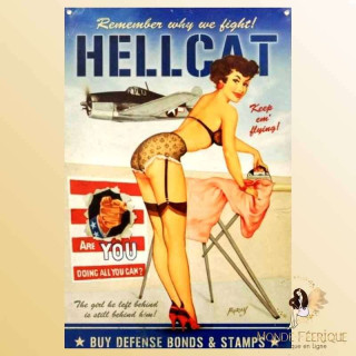  plaque decoration pin up publicitaire sexy USA pin ups publicité