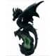 statuette dragon noir