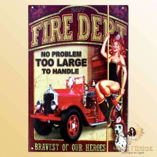 Plaque Mur Vintage -- 20x30cm