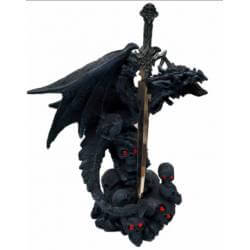 Figurine Dragon Epée au delà 24cm