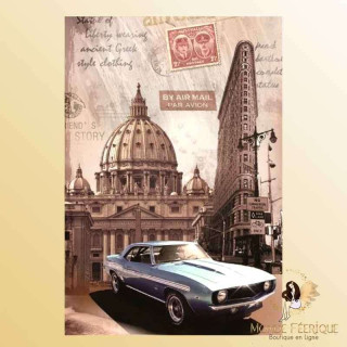 plaque retro australie Plaque Déco Mur -- 20x30cm