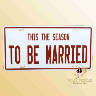 Plaque Déco Vintage