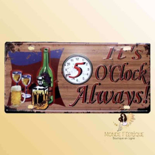 plaque decoration mur loisirs plaisirs deco cadeaux