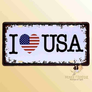 usa etats unique plaque immatriculation voiture deco decoration