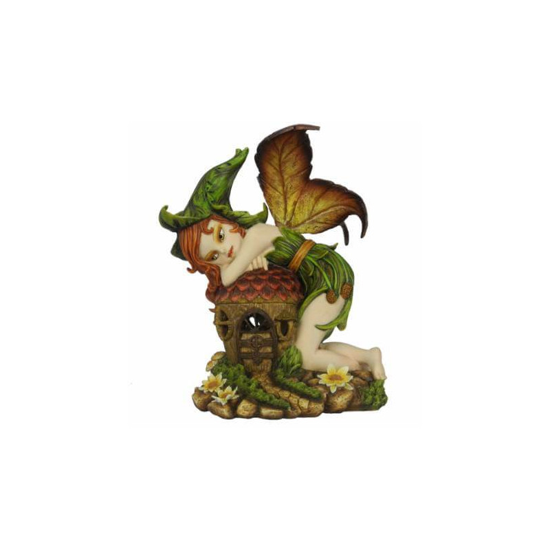 statuette elfe lumineux