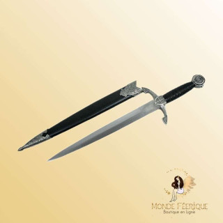 dague acier decoration