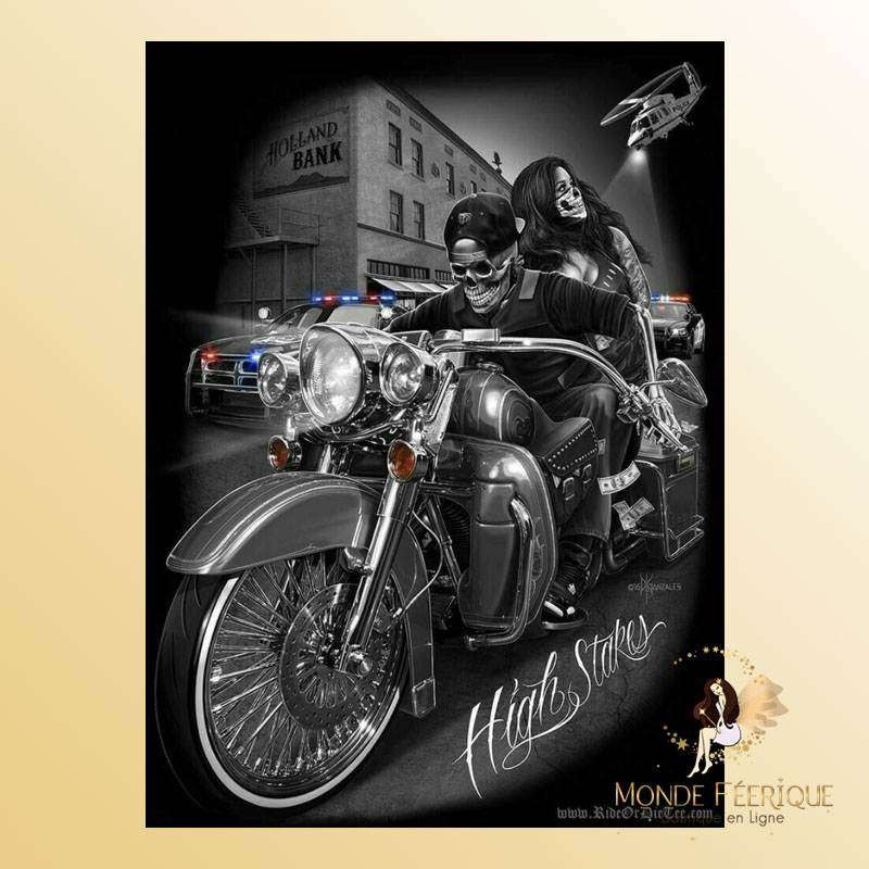 plaque decoration metal gangster USA