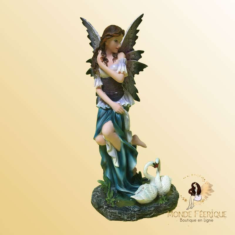 Figurine de fée Cygnes -- 24cm