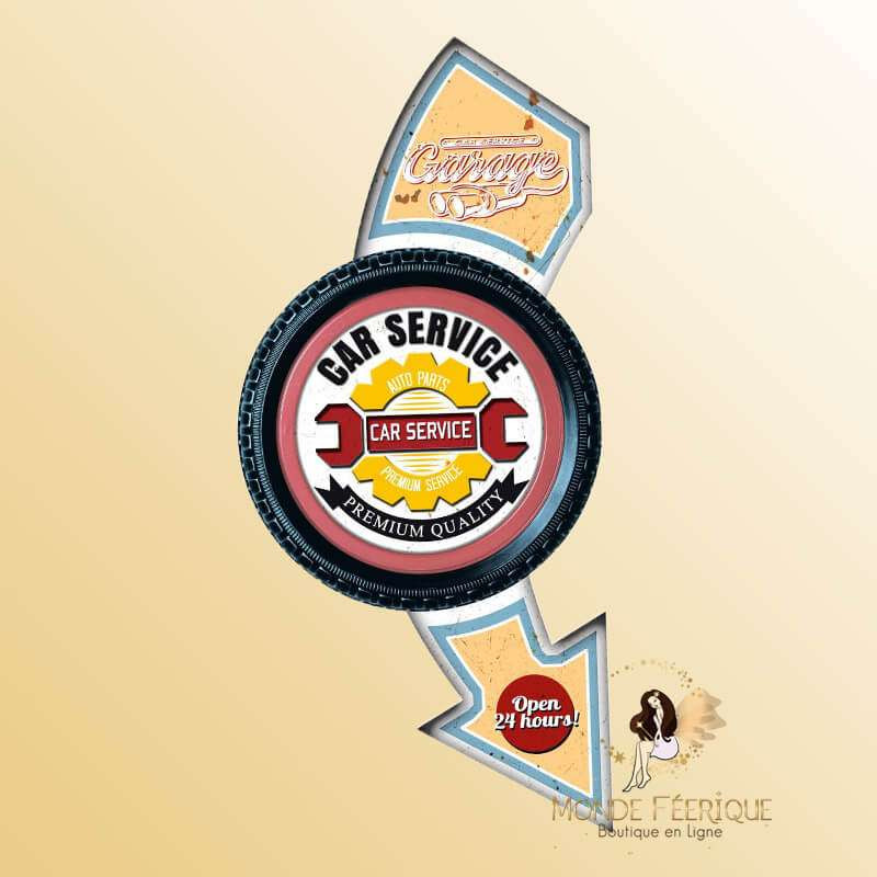 plaque vintage americaine