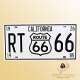 Plaque vintage California Route 66