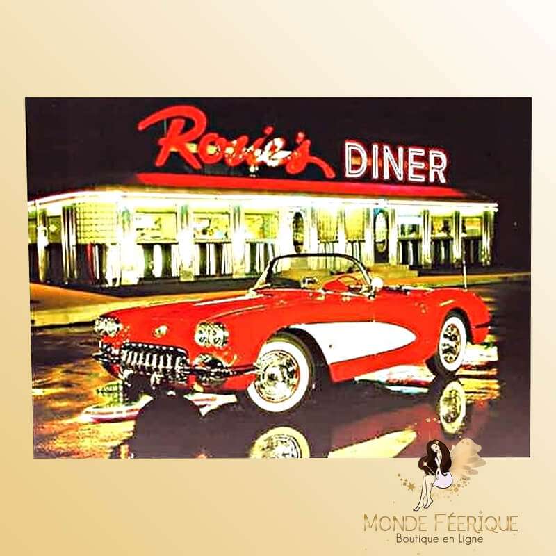 Plaque de decoration vintage Rosies Dinner
