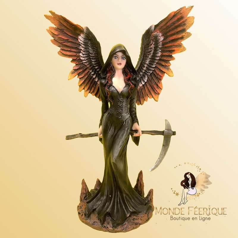 figurine fee avec faux
