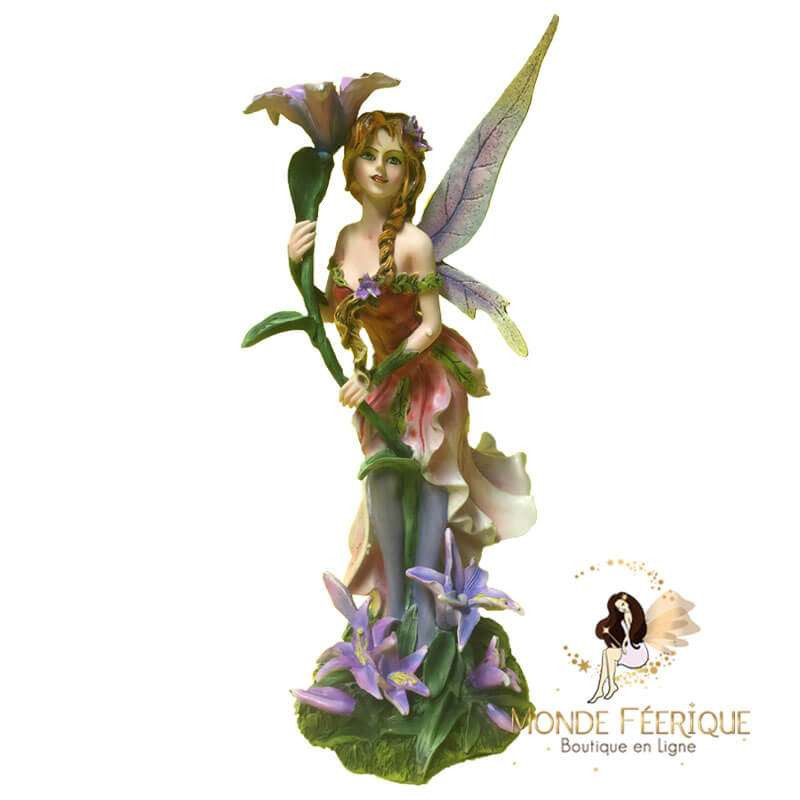 figurine fée fleurs