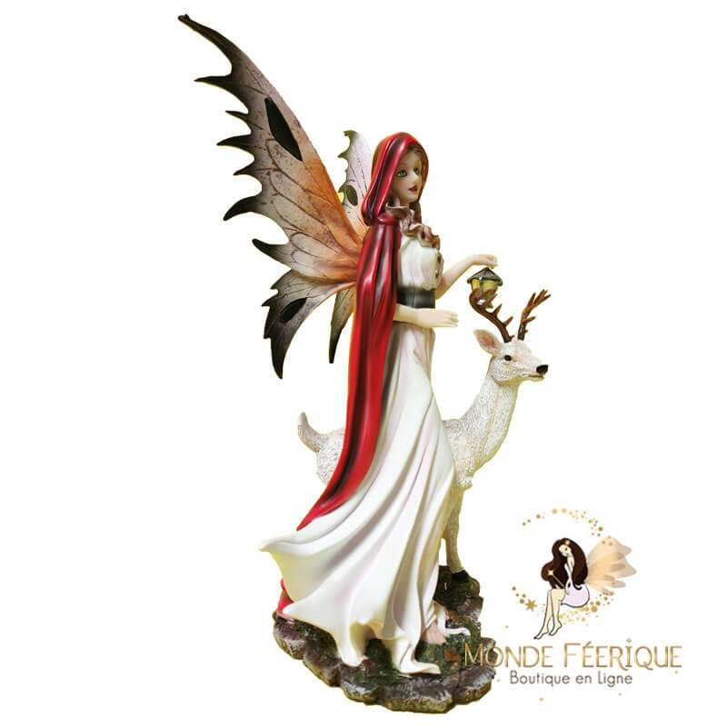 figurine fee biche