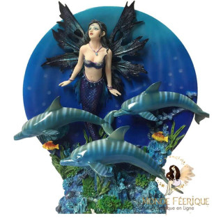 fée avec dauphin