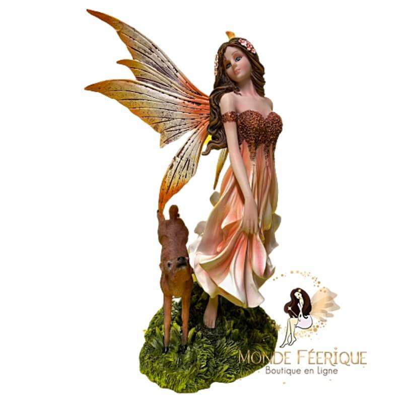 Figurine Fee La Biche -- 30cm