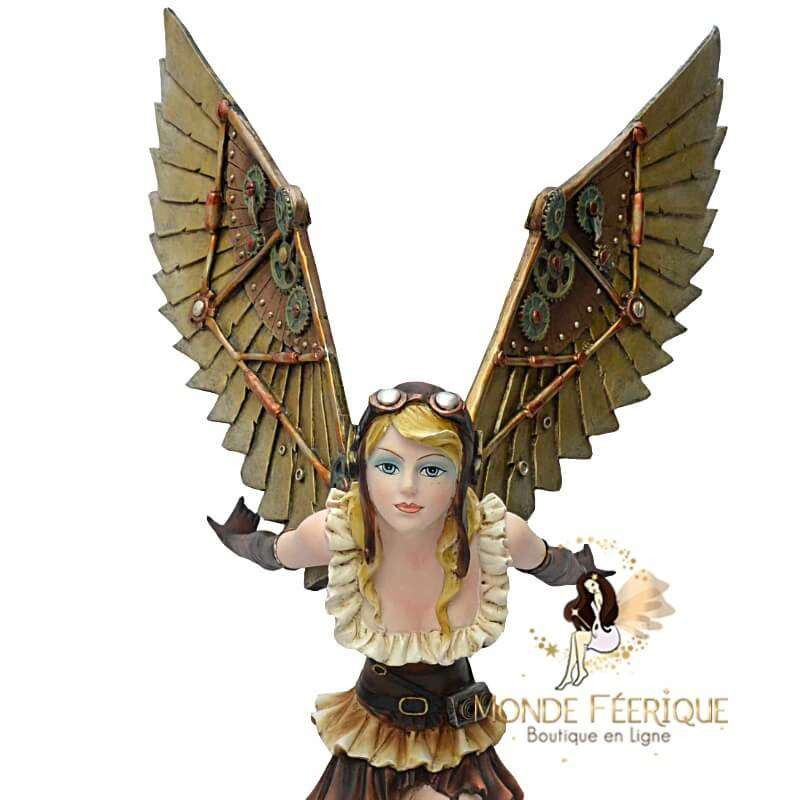 STATUETTE FEE STEAMPUNK