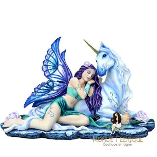 Statuette fée Licorne