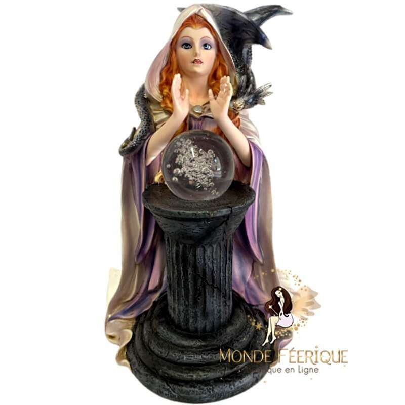 figurine statuette fée sorcière