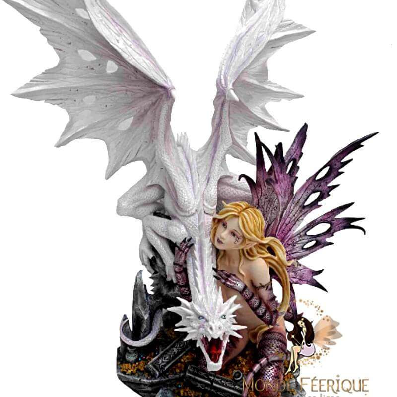 statuette Fée geante dragon
