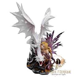 statuette Fée geante dragon