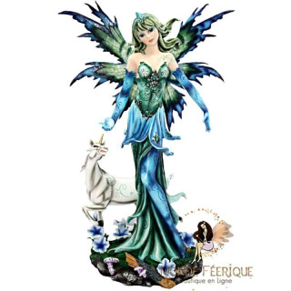 Figurine Elfe Licorne