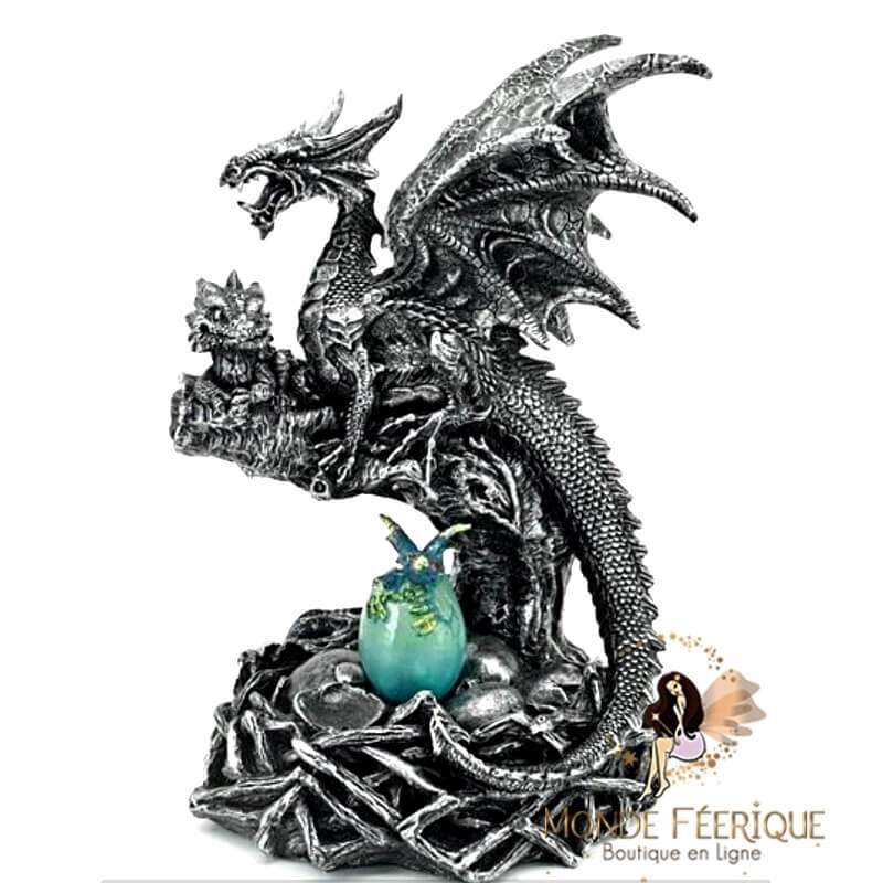 Statuette Dragon Lumineux OKU