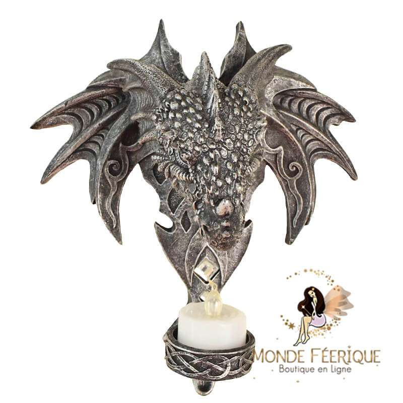 Bougeoir Tête de dragon