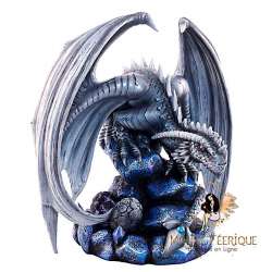 Figurine Dragon bleue