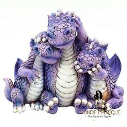 Figurine Dragon - La famille réunie